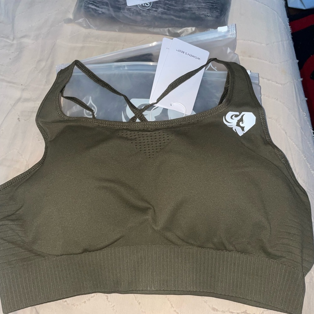 Womens best seamless sports bra